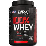 Whey Protein Concentrado Pote 900g - Proteina 100% Concentrada, BCAA, Glutamina