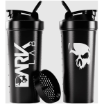 Coqueteleira Shaker Caveira Preta 700ml com Rede