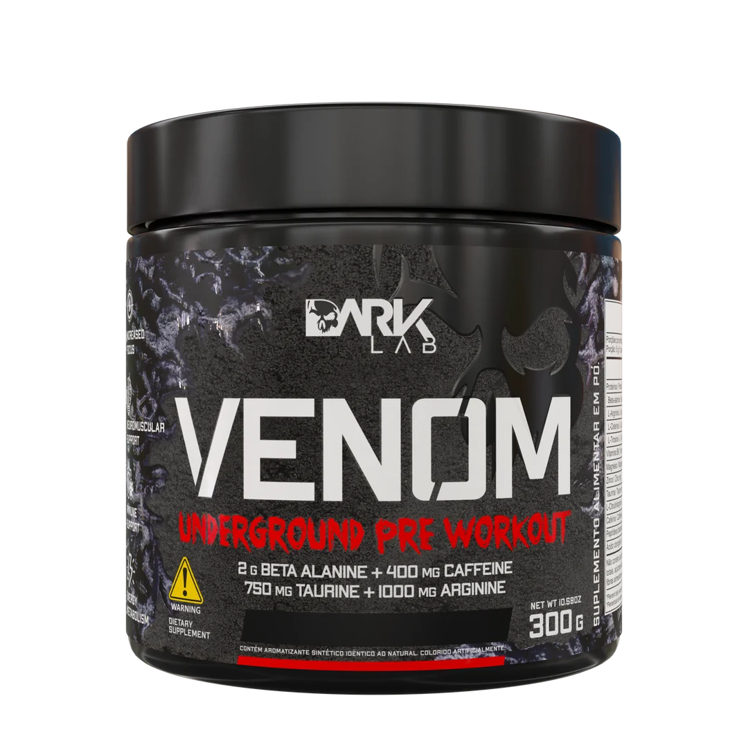 kf-Ad5fc7af059f94ce7a35806d313c7022bD Pré-Treino Venom 300g Dark Lab – Energia Explosiva para Seus Treinos - Imagem 1