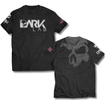 Camiseta Para Treino Preta DRY-FIT Dark Lab - Camisa Academia, Fitness, Musculação, Dry Fit - Imagem 3